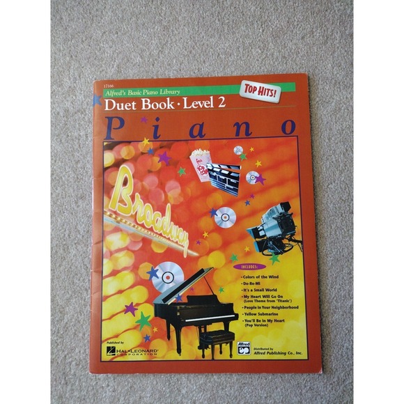 Other - Alfred's Basic Piano Library Level 2 Solo Book Top Hits!